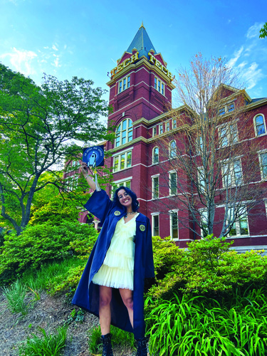 Ishani Peddi, ECON 25, Minor in Aerospace Engineering