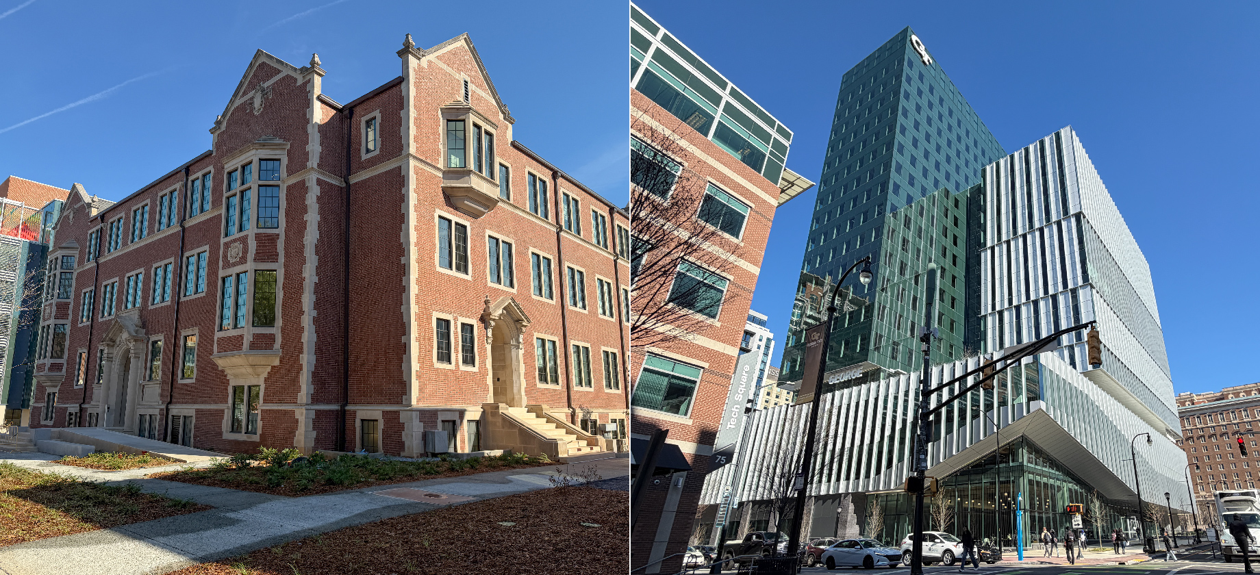 D.M. Smith and George and Scheller Towers