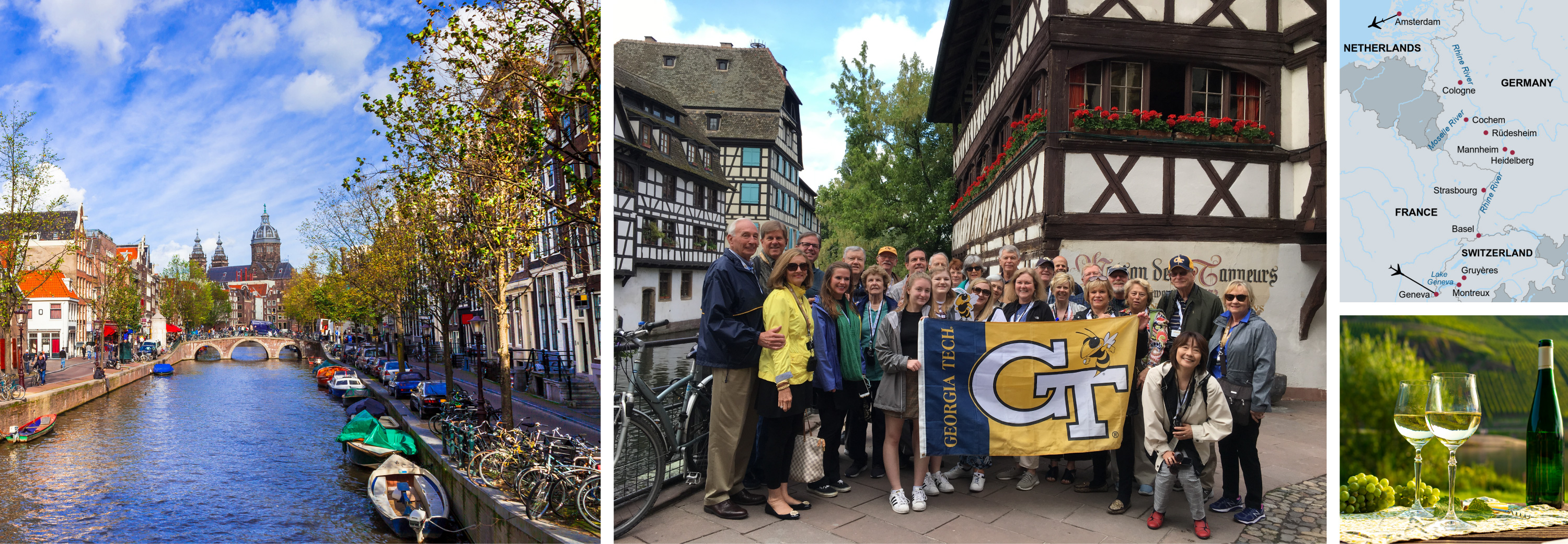 Collage of European Journey