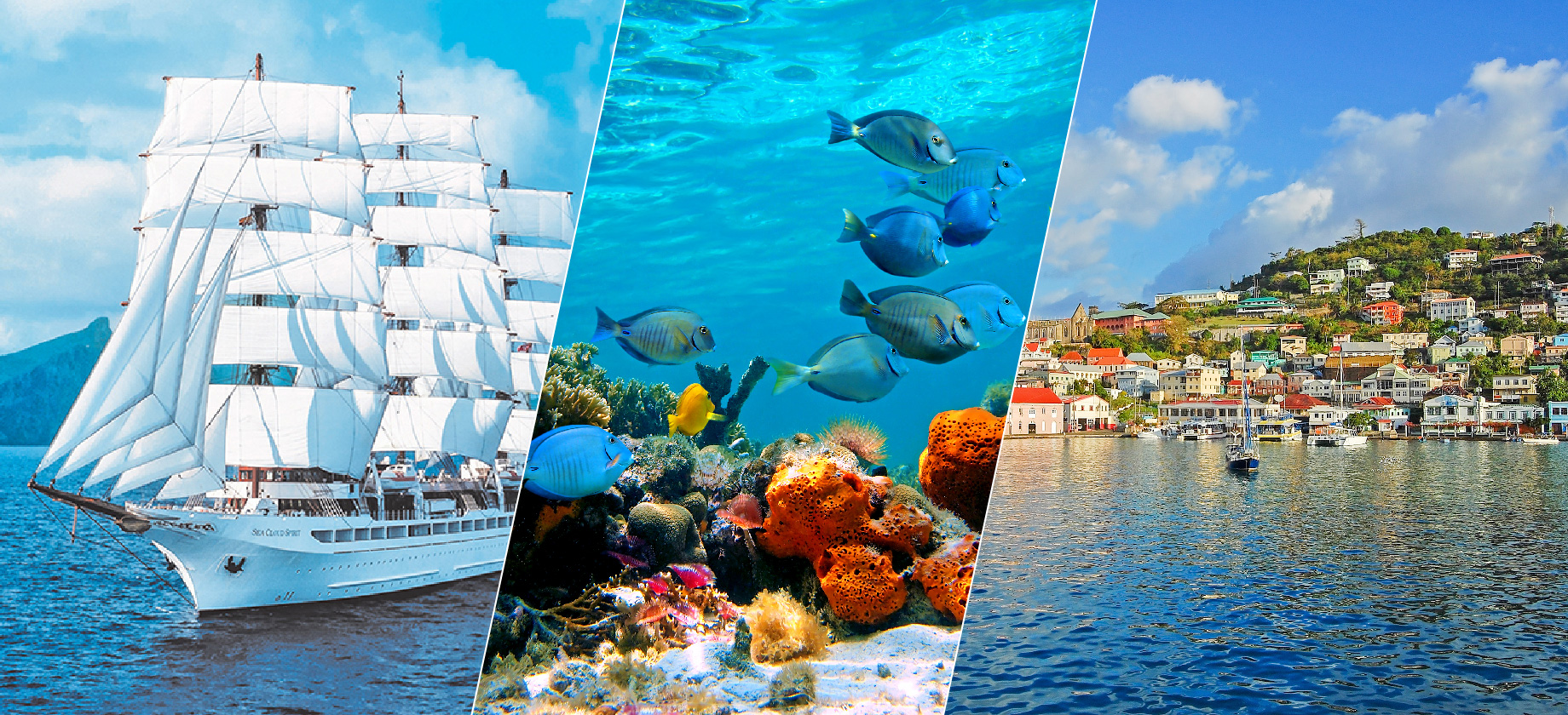 Luxurious Caribbean Sea 