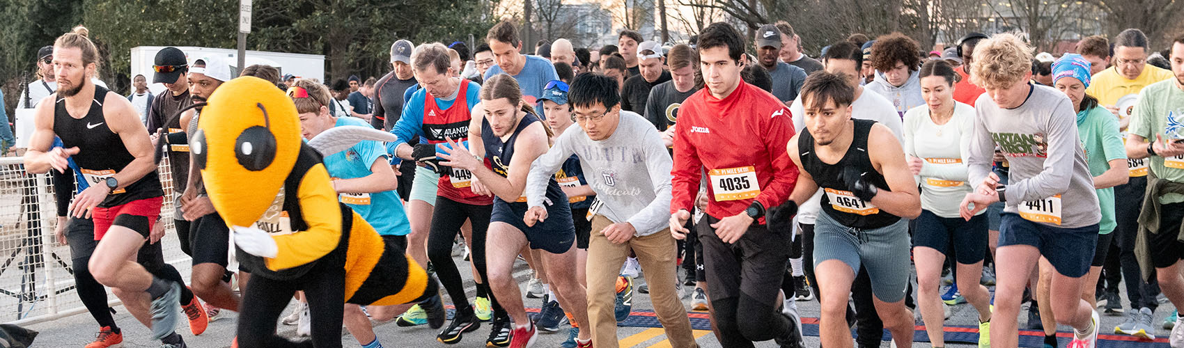 Dean George C. Griffin Pi Mile 5K Road Race Web Header