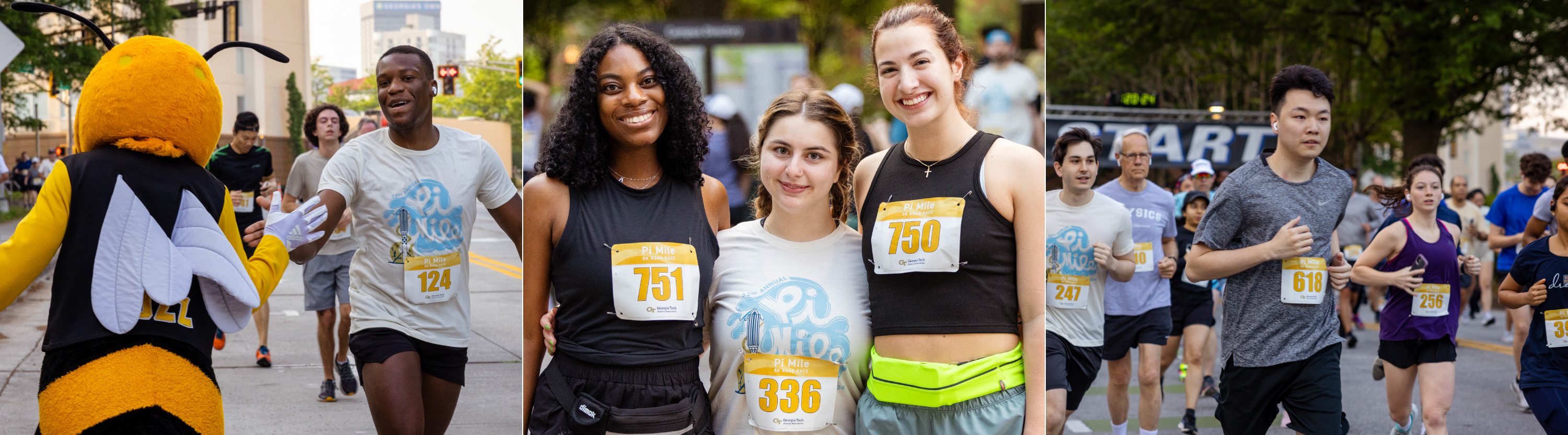 Dean George C. Griffin Pi Mile 5K Road Race Web Header