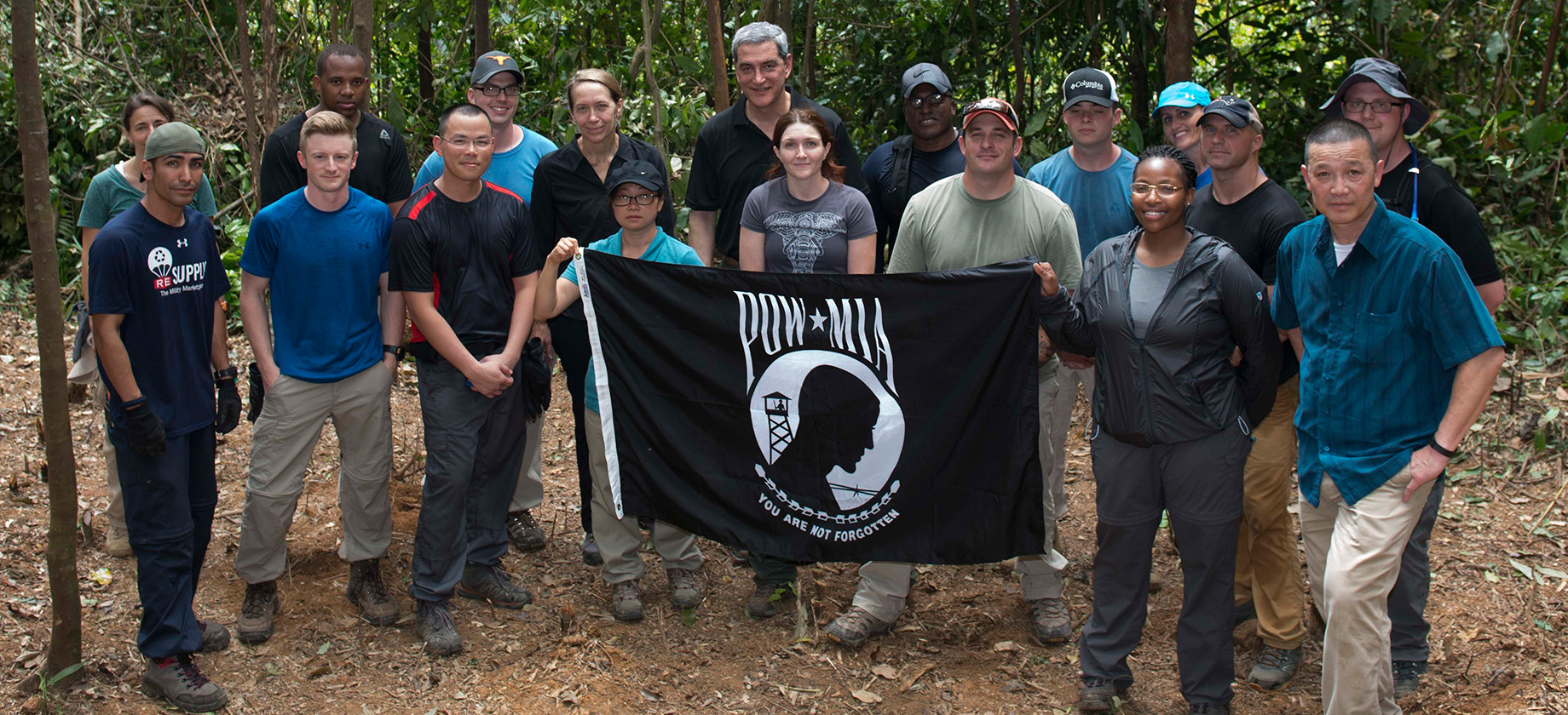 Group photo for a POW search committee