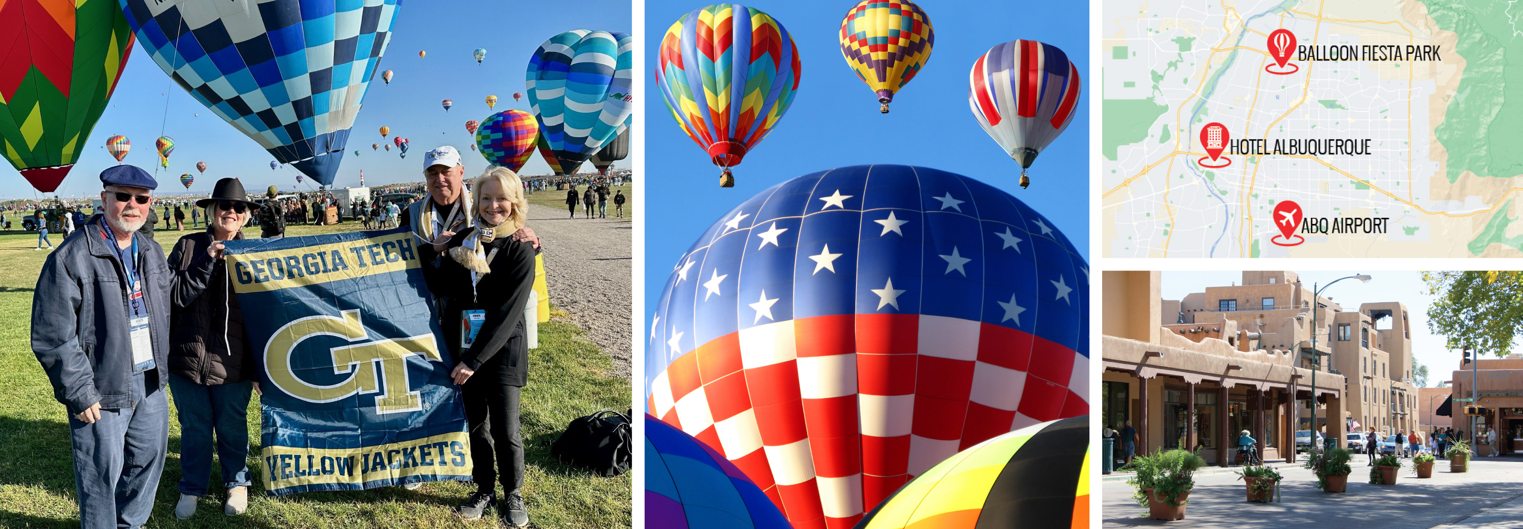 Multiple images of Balloon Fiesta