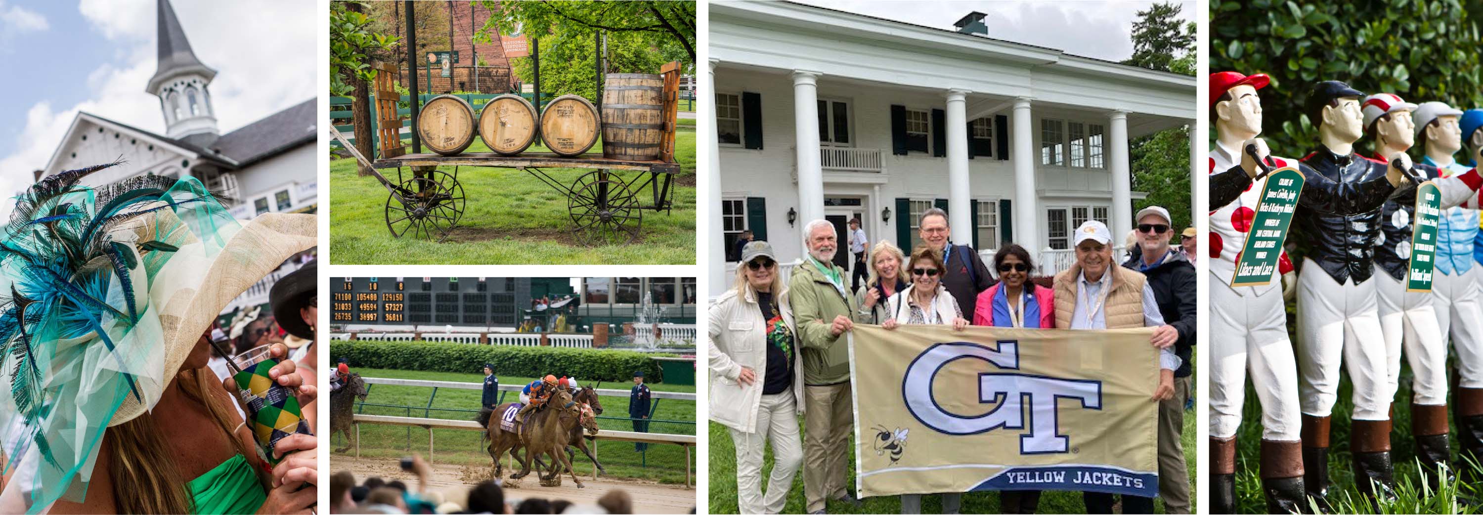 Collage of Kentucky Derby