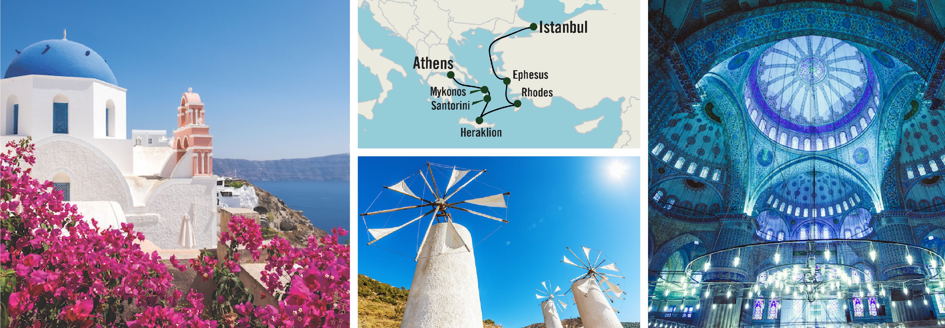 Collage of Greece & Turkey