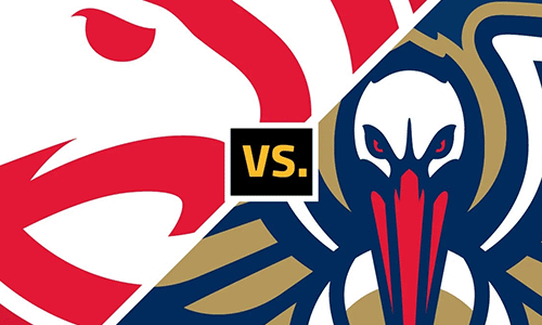 Hawks vs pelicans graphic