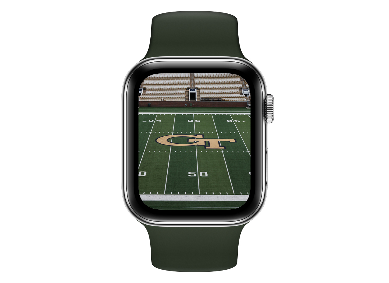 Football smartwatch background