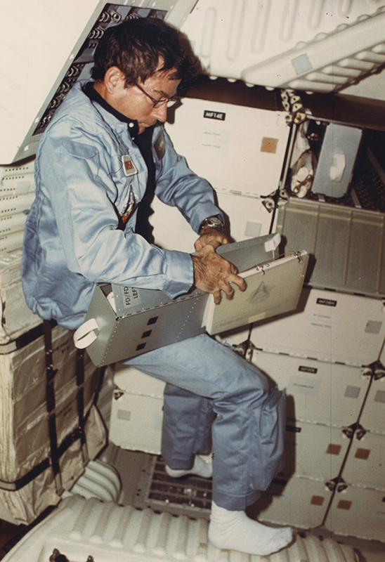 John Young on Columbia