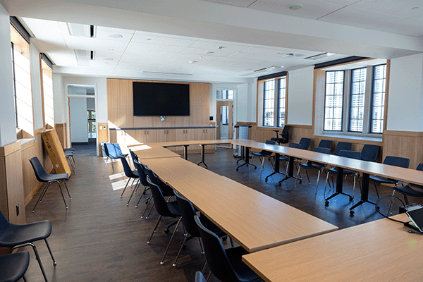 D.M. Smith Building Renovation classroom
