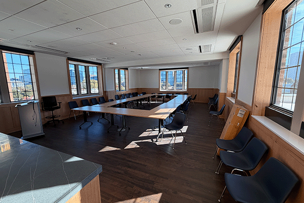 D.M. Smith Building Renovation classroom