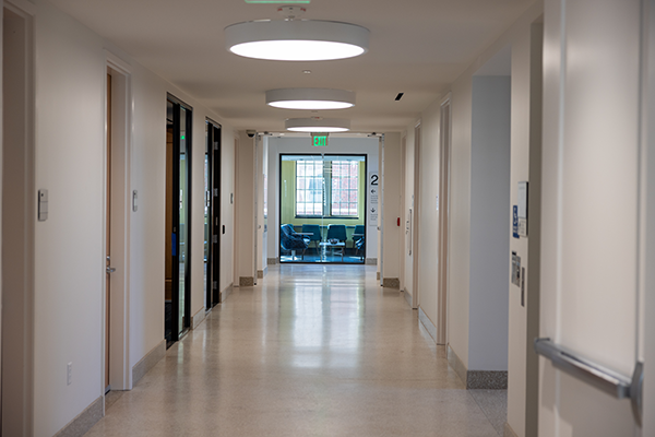 D.M. Smith Building Renovation hallway