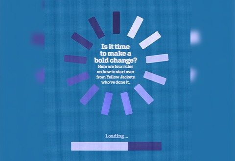 loading wheel graphic with text overlay