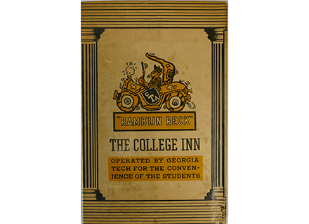 Book cover of an old Ramblin' Reck student guide