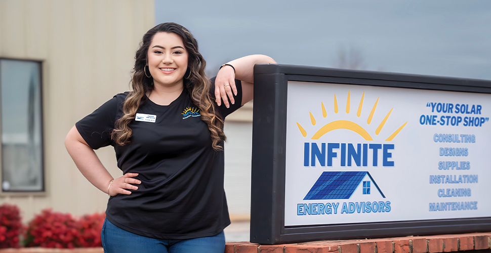 Olivia Amyette founded Infinite Energy Advisors