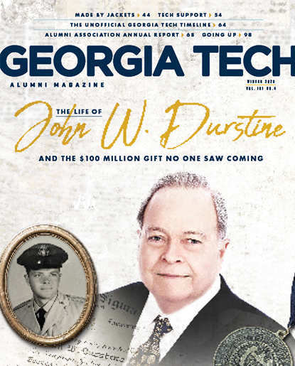 Photo of GT Alumni magazine