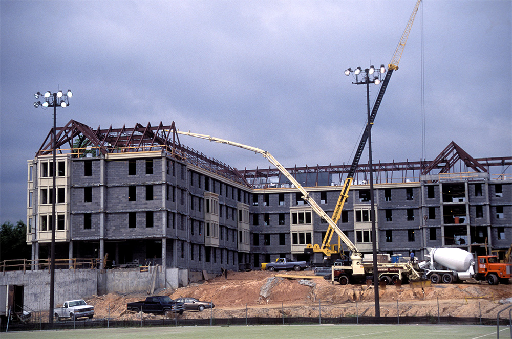 Construction of Dorm on GT campus