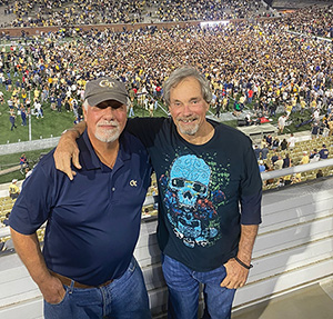 Greg Lynn, Mgt 73, and Theodore Ruskin, IE 73