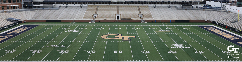 GT Football LinkedIn Background