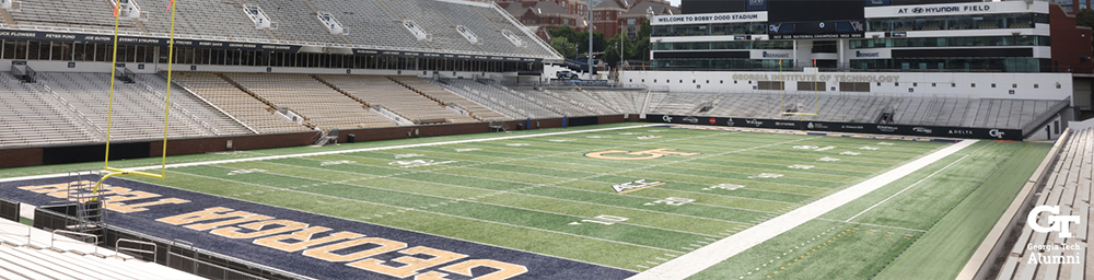 GT Football LinkedIn Background
