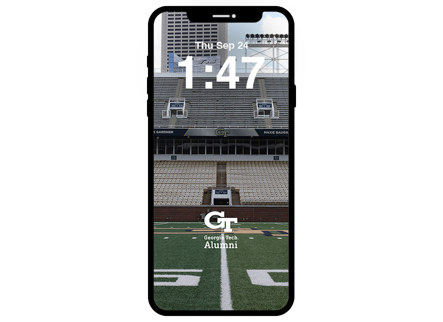 GT Football Phone Background
