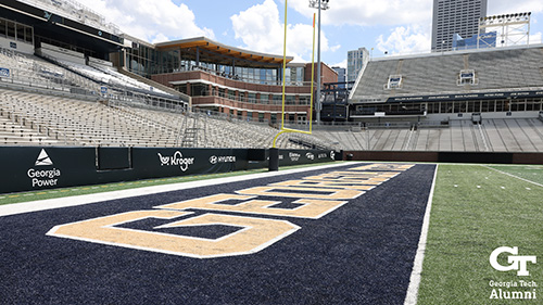 GT Football background