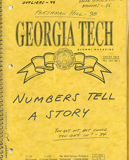 Photo of GT Alumni magazine