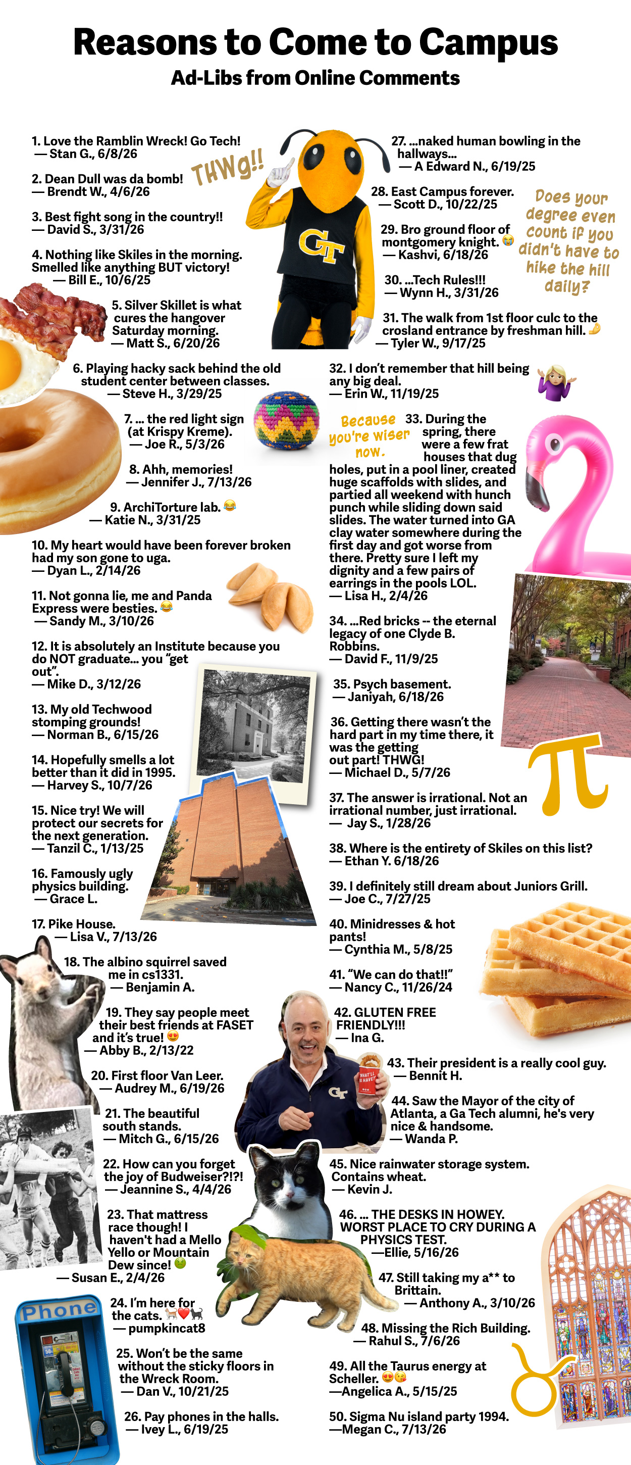 homecoming, reasons to comeback to campus
