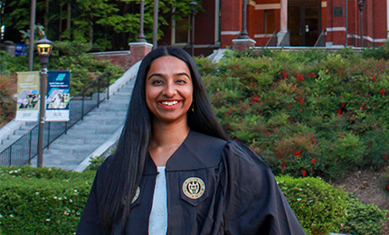 Venkat graduation photo