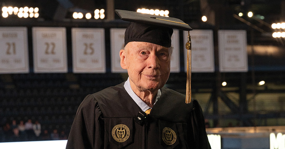 Ken Brundorg graduation photo