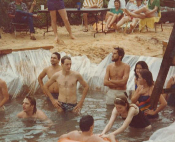 People in a pool