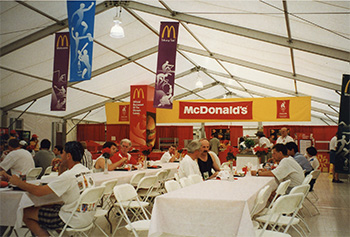 Macdonald's in the Olympic Village