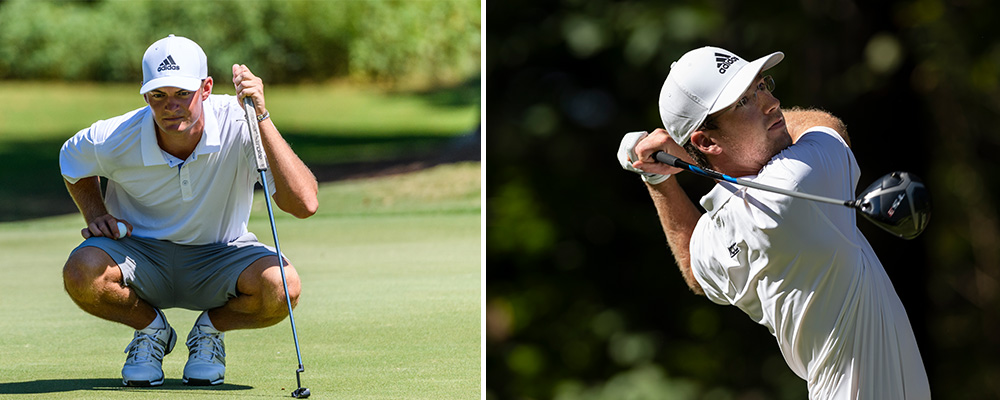 Ogletree and Strafaci playong golf