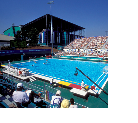 Olympic pool in atlanta in 1996