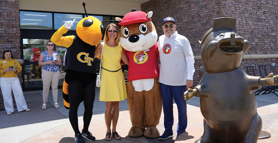 President Cabrera at Buc-ee's