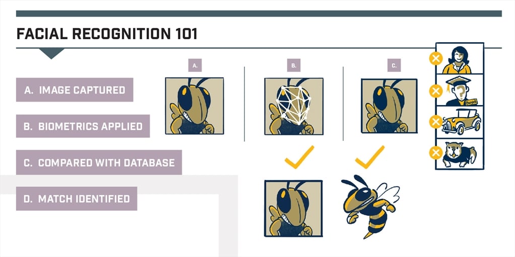 facial recognition diagram