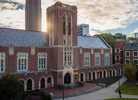 Outside of Brittain Dining Hall
