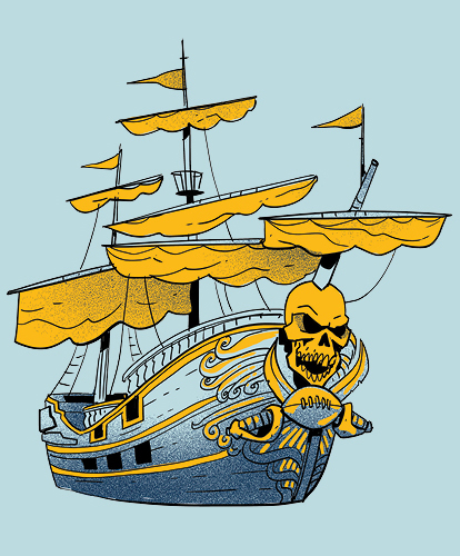 Tampa Bay Buc's Pirate Ship