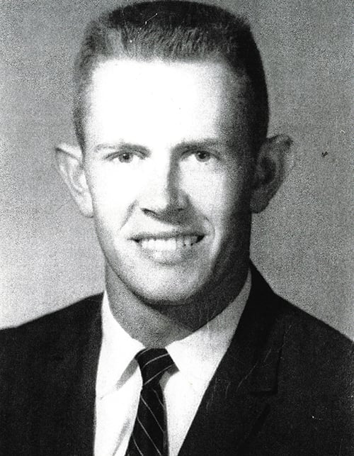 Harry Middlebrooks 1961 yearbook photo