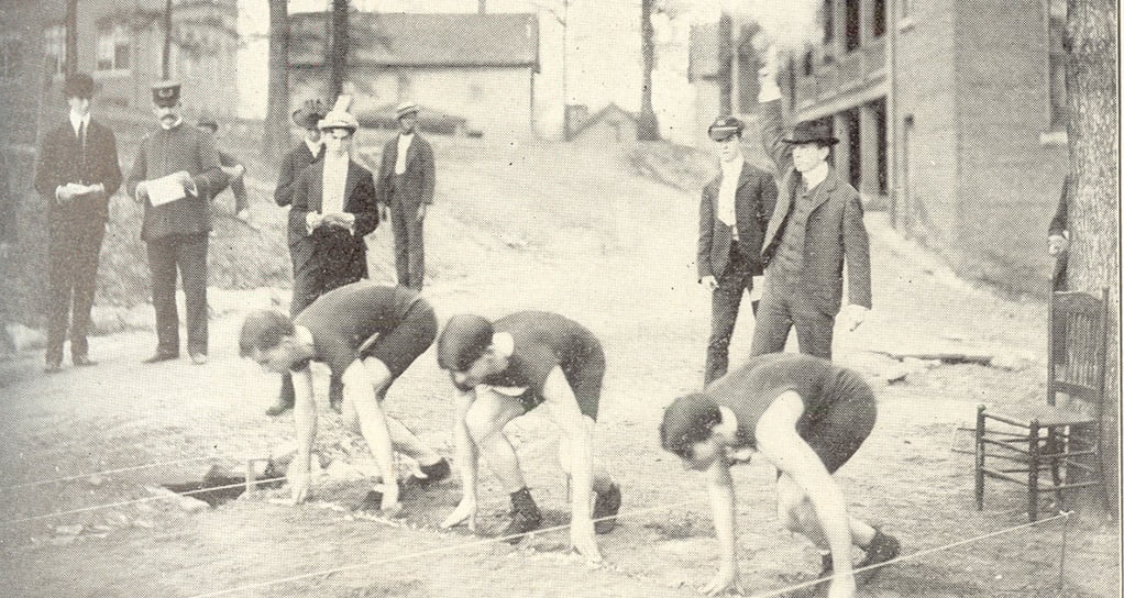 Georgia Tech's field day races, early 20th century