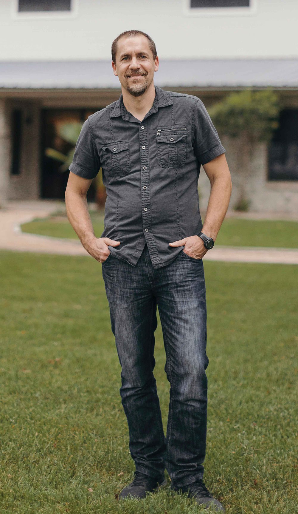 Brian Dunn standing