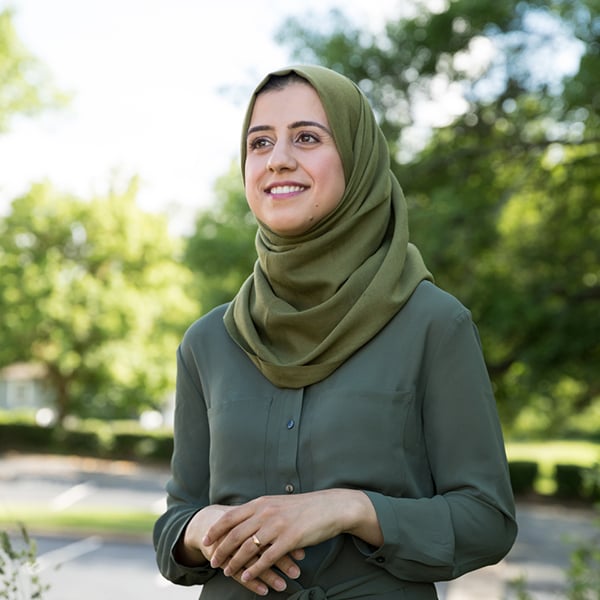 Soleen Karim smiling
