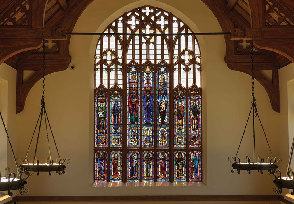Stained Glass Window designed by Julian Hoke Harris