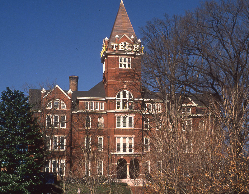 Tech Tower photo from the 80s or 90s