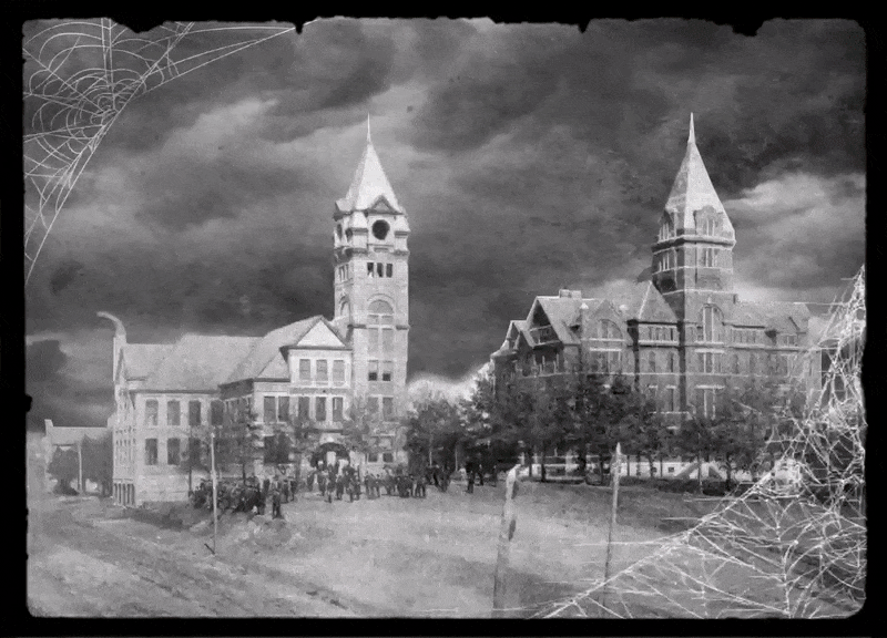 gif of GT buildings