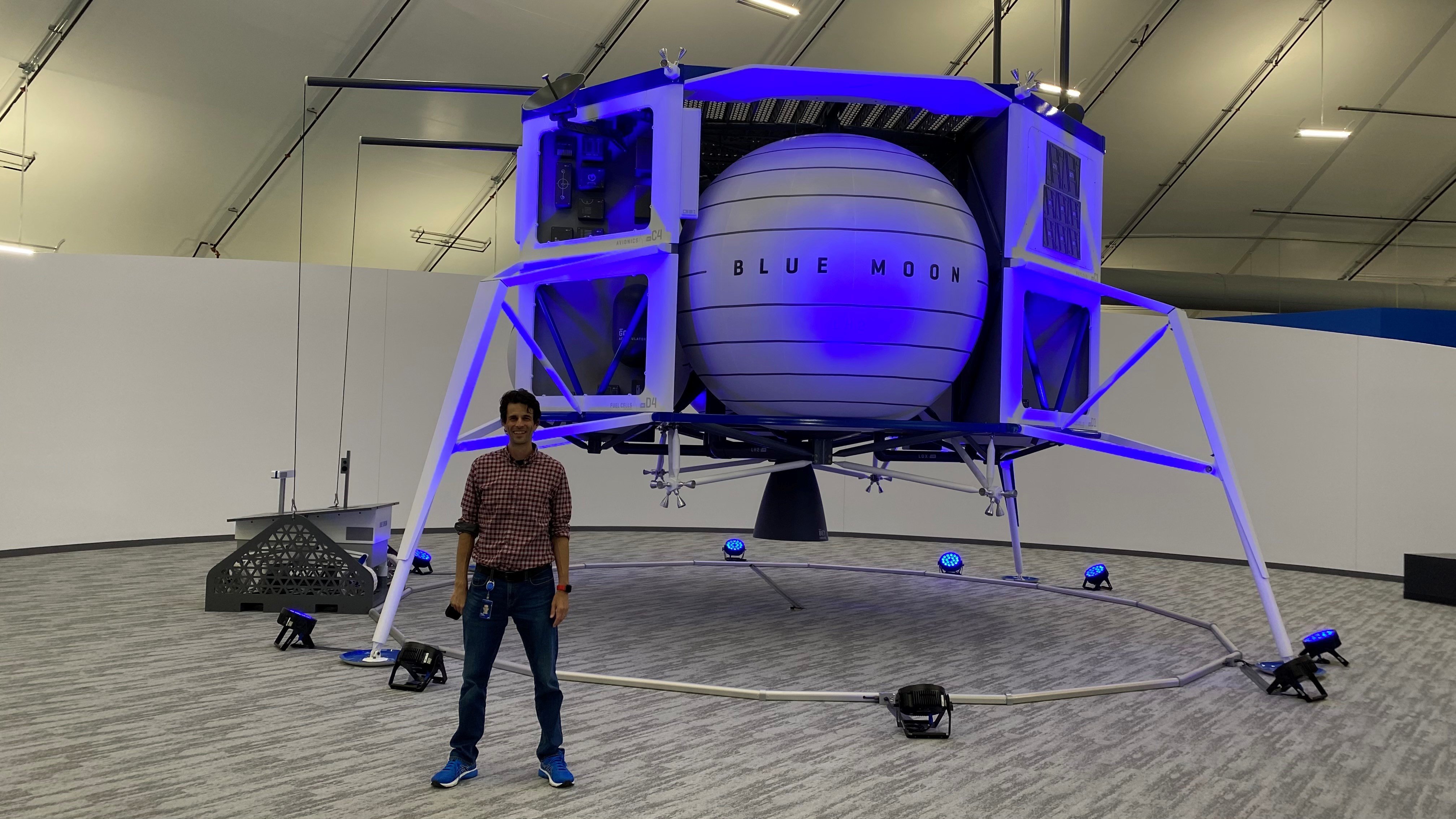 Fred Villeneuve at Blue Origin