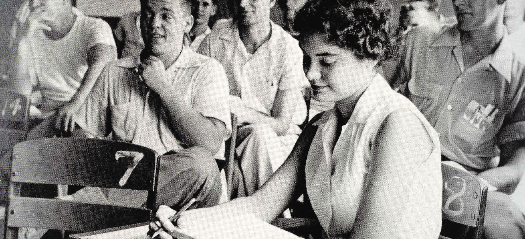 Women sitting in a classroom