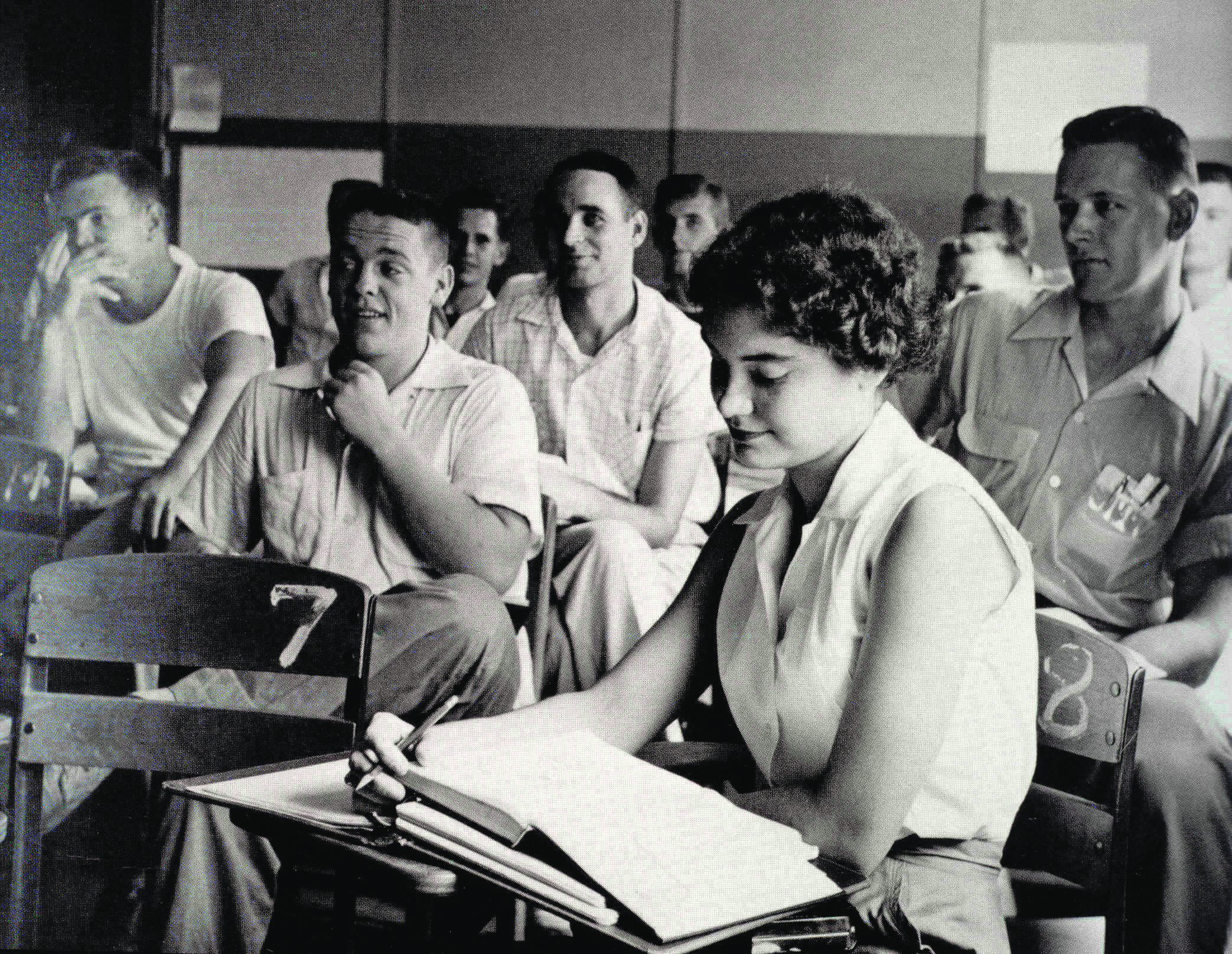 Women in a classroom
